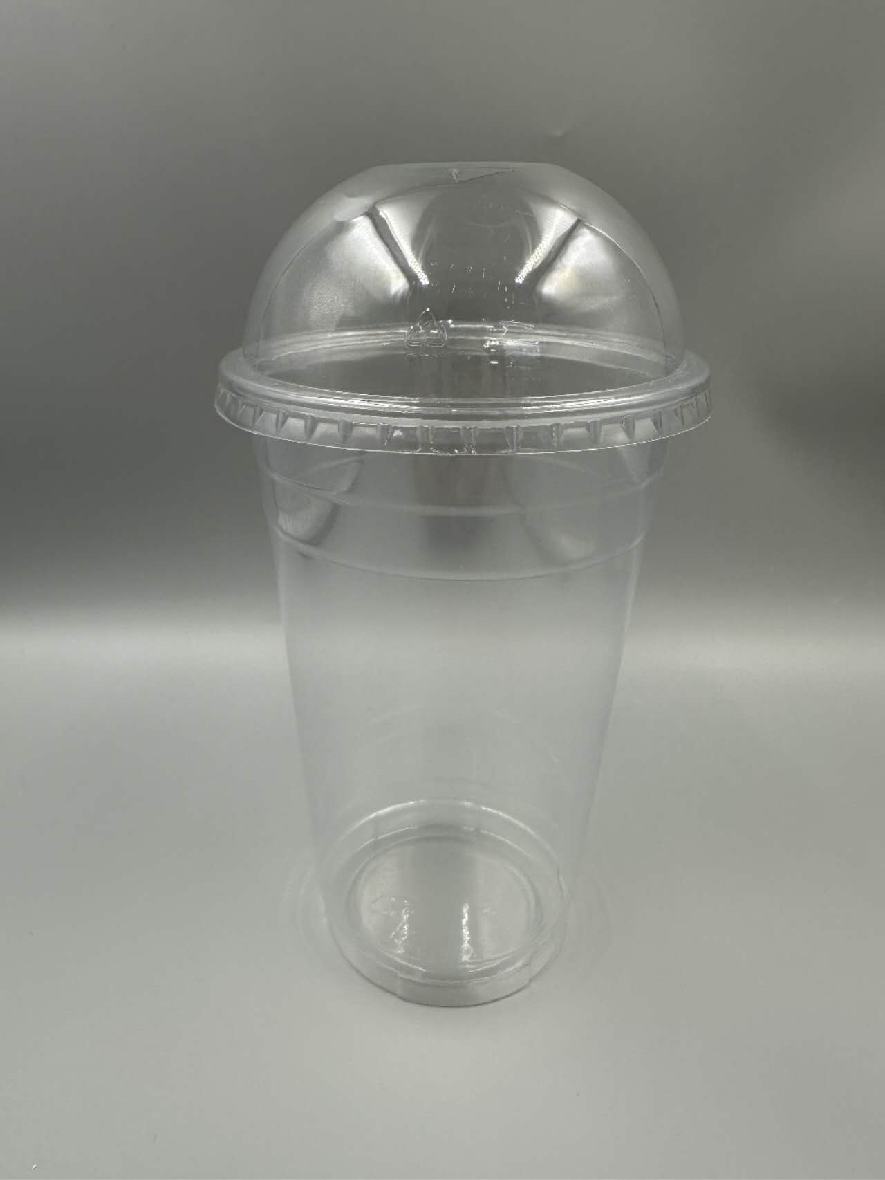 GOBELETS SOLIDES TRANSPARENTS |Boissons froides & milkshakes avec couvercle | Pack de 50