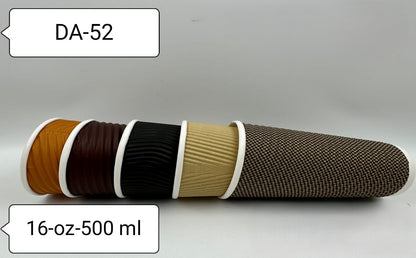 GOBELETS EN CARTON ONDULE  |  Couleur aléatoire | PACK DE  25 PCS