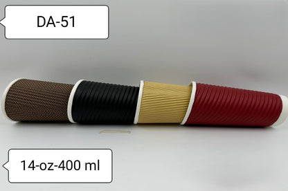 GOBELETS EN CARTON ONDULE  |  Couleur aléatoire | PACK DE  25 PCS