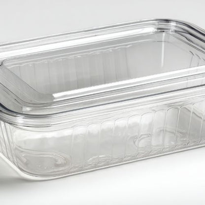 BARQUETTES TRANSPARENTS AVEC CHARNIERE PACK DE 1000PCS