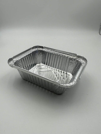 BARQUETTES PETITS VOLUMES EN ALUMINIUM AVEC COUVERCLE  96 pcs