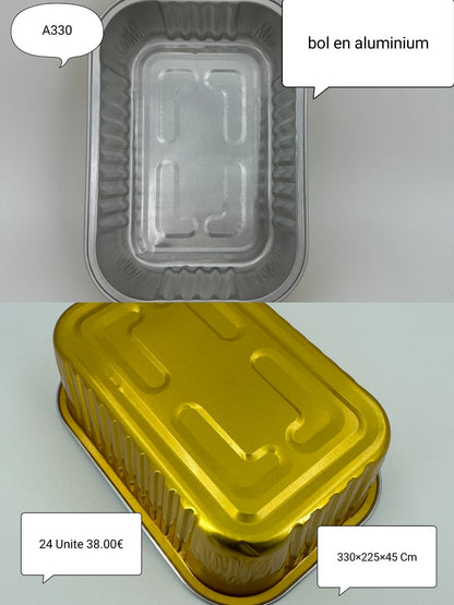 BARQUETTE RECTANGULAIRES AVEC COUVERCLE |GAMME PREMIUM