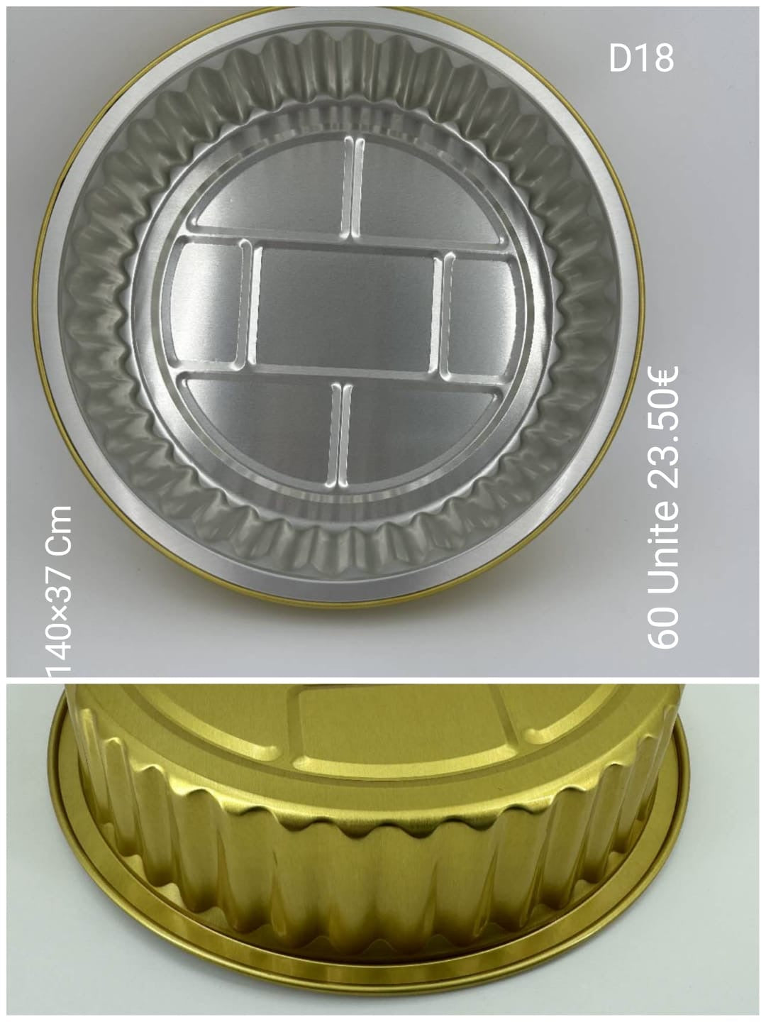 BARQUETTES RONDES AVEC COUVERCLE | GAMME PREMIUM