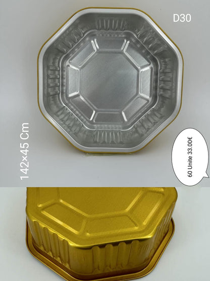 BARQUETTES RONDES AVEC COUVERCLE