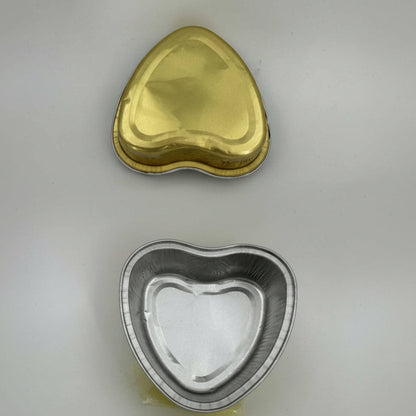 BARQUETTES PETITS VOLUMES EN ALUMINIUM AVEC COUVERCLE  96 pcs