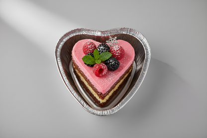 BARQUETTES PETITS VOLUMES EN ALUMINIUM AVEC COUVERCLE  96 pcs