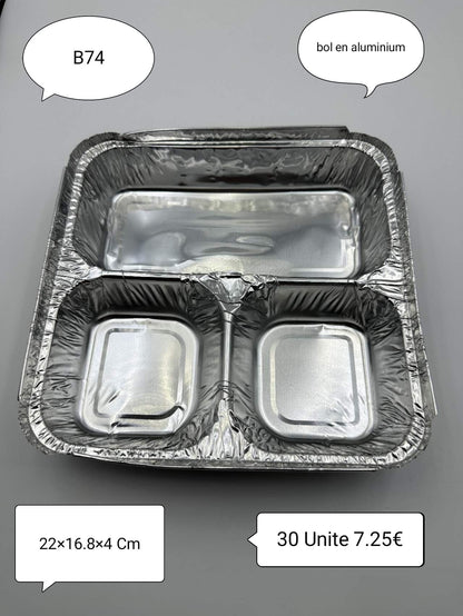 BARQUETTES RECTANGULAIRES EN ALUMINIUM