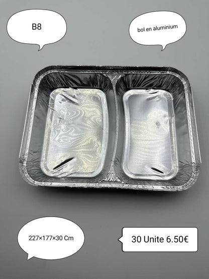 BARQUETTES RECTANGULAIRES EN ALUMINIUM