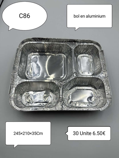 BARQUETTES RECTANGULAIRES EN ALUMINIUM