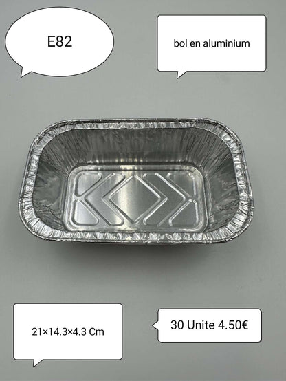 BARQUETTES RECTANGULAIRES EN ALUMINIUM