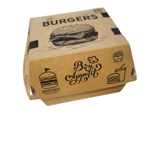 BOITE BURGER  PACK DE 200 PCS