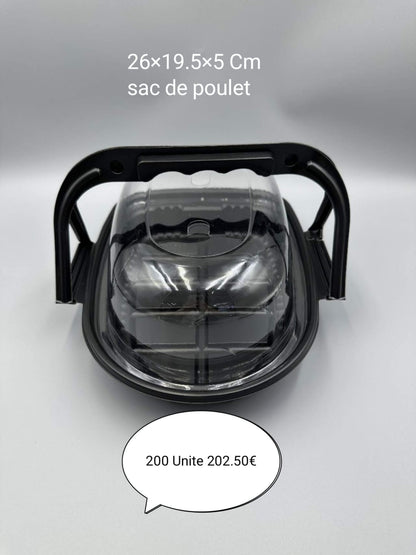 SAC DE POULET AVEC POIGNEE FACILE à PORTER